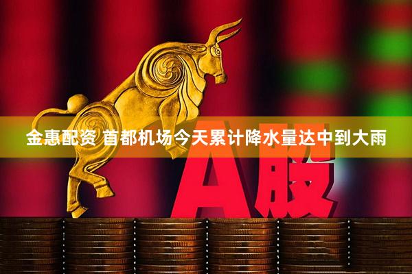 金惠配资 首都机场今天累计降水量达中到大雨